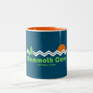 Tasse 2 Couleurs Mammoth Cave National Park Retro