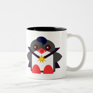 Tasse 2 Couleurs Manchot Vampire Mignon