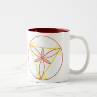 Tasse 2 Couleurs Mandala #2 d'inspiration