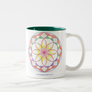 Tasse 2 Couleurs Mandala de maîtrise