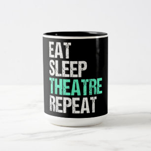 Tasse 2 Couleurs Manger Théâtre du sommeil Répéter