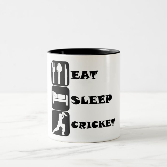 Tasse 2 Couleurs Mangez le cricket de sommeil (Centre)