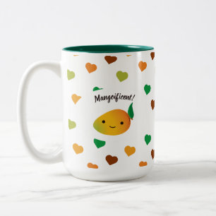 Tasse 2 Couleurs Mango mignon et drôle