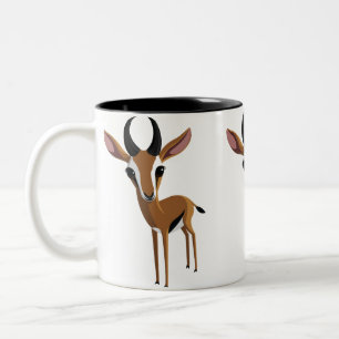 Tasse 2 Couleurs Mangue la gazelle
