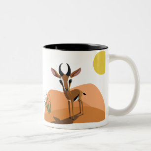 Tasse 2 Couleurs Mangue la gazelle