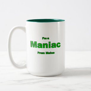 Tasse 2 Couleurs Maniac du Maine