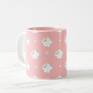 Tasse 2 Couleurs Manx Cat Couple Muple
