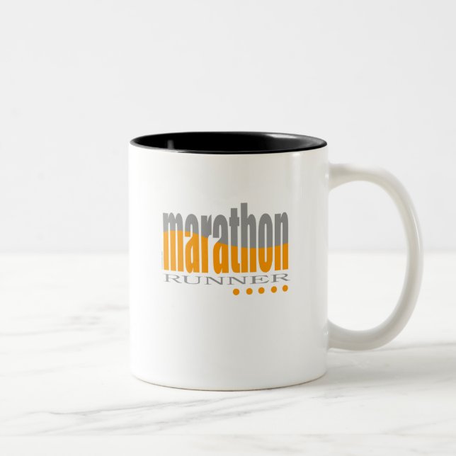 Tasse 2 Couleurs Marathonien (Droit)