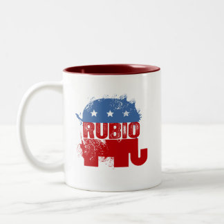 TASSE 2 COULEURS MARC RÉPUBLICAIN RUBIO