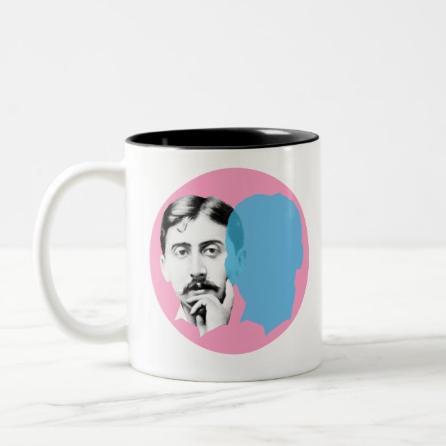 Tasse 2 Couleurs Marcel Proust (Gauche)