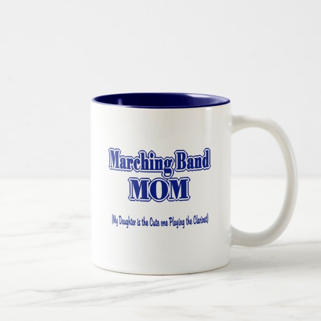 Tasse 2 Couleurs Marching Band Maman/ Clarinet (Droit)