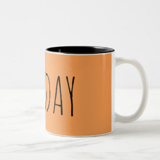 Tasse 2 Couleurs Mardi || Collection Semaine