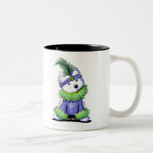Tasse 2 Couleurs Mardi Gras Westie
