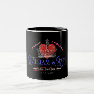 Tasse 2 Couleurs Mariage royal de William et de Kate