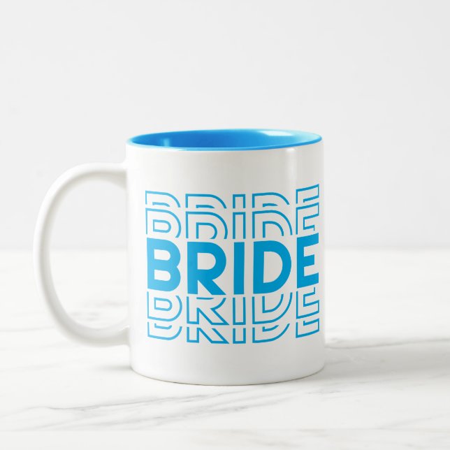 Tasse 2 Couleurs Mariée (Gauche)