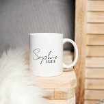 Tasse 2 Couleurs Mariée personnalisée<br><div class="desc">Bienvenue dans notre collection de produits personnalisés sur Zazzle ! Ici, nous sommes spécialisés dans la création d'objets uniques et personnalisables pour célébrer le voyage de devenir une épouse. Que vous planifiez votre mariage de rêve ou que vous cherchiez des cadeaux de douche nuptiale parfaits, nous sommes là pour répondre...</div>