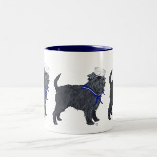 Tasse 2 Couleurs Marin Affenpinscher