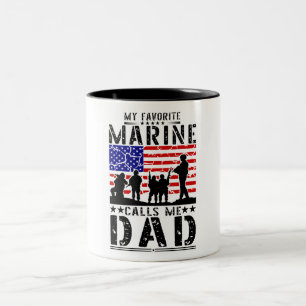 Tasse 2 Couleurs Marine Papa