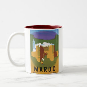 TASSE 2 COULEURS MAROC