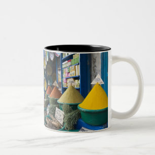Tasse 2 Couleurs MAROC, Côte atlantique, ESSAOUIRA : Marché aux épi