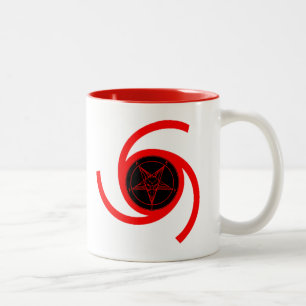 TASSE 2 COULEURS MARQUE DU DIABLE