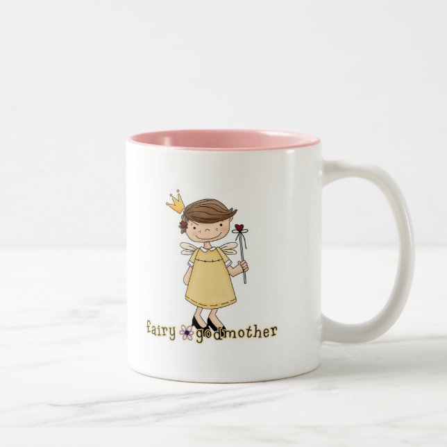 Tasse 2 Couleurs Marraine fée (Droit)