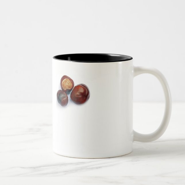 Tasse 2 Couleurs marron d'Inde (Droit)