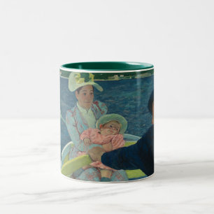 Tasse 2 Couleurs Mary Cassatt La Partie de Voile Art Impressionnist