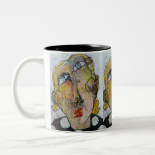 Tasse 2 Couleurs Mascara rouge