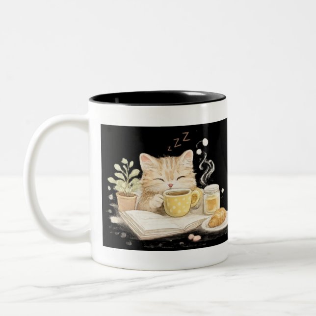 Tasse 2 Couleurs mascota adorable (Gauche)