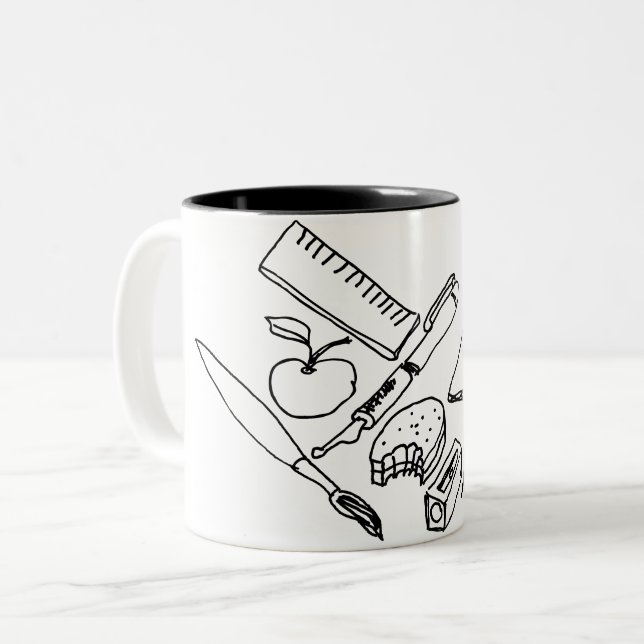 Tasse 2 Couleurs Matériel pédagogique... (Devant gauche)