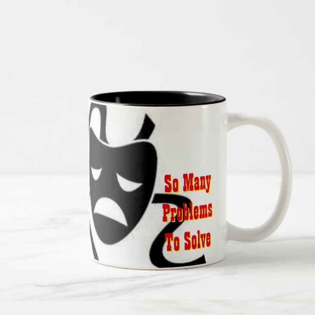 Tasse 2 Couleurs Math Drama (Droit)