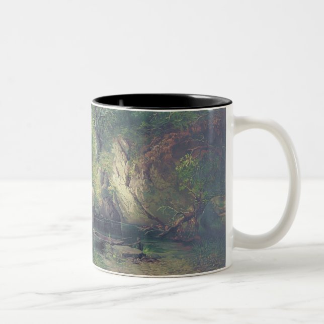 Tasse 2 Couleurs Matin dans les Adirondacks (Droit)