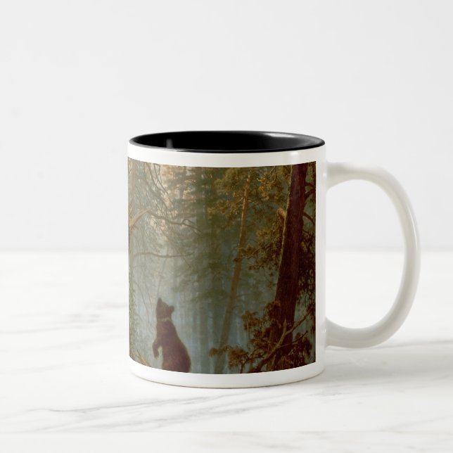 Tasse 2 Couleurs Matin dans une forêt de pin, 1889 (Droit)
