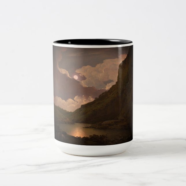 Tasse 2 Couleurs Matlock Tor par clair de lune (Centre)