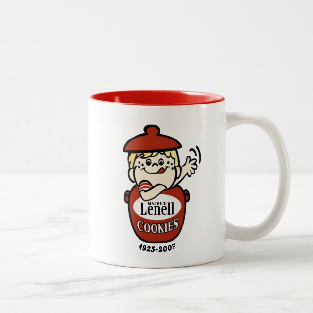 Tasse 2 Couleurs Maurice Lenell Cookies, Chicago, IL (Droit)