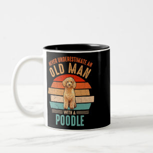 Tasse 2 Couleurs mb Ne Sous-Estime Jamais Un Vieux Homme Avec Un Po