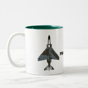 Tasse 2 Couleurs McDonnell Douglas F-4 Phantom II (Luftwaffe)