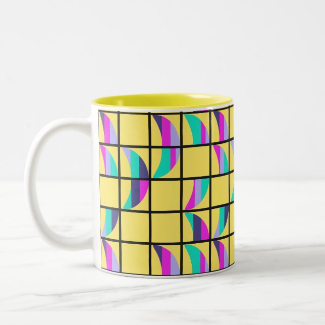 Tasse 2 Couleurs MCM Tic-Tac-Toe (Gauche)