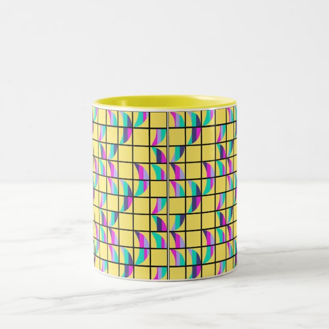 Tasse 2 Couleurs MCM Tic-Tac-Toe (Centre)
