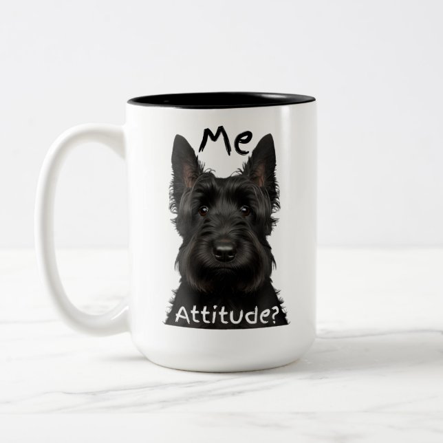 Tasse 2 Couleurs Me Attitude Scottish Terrier (Gauche)