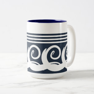 Tasse 2 Couleurs Meander moderne