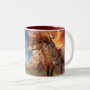 Tasse 2 Couleurs Médecine Cheval Musique