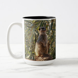 Tasse 2 Couleurs Meerkat En Garde,