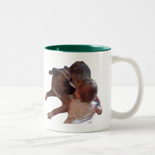 Tasse 2 Couleurs Meilleur ami mug_Collection Enfants et Animaux