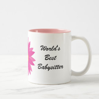 Tasse 2 Couleurs Meilleur Babysiiter du monde