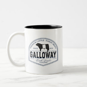 Tasse 2 Couleurs Meilleur Beltie Beltie de race de bovins de race G
