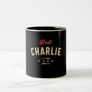 Tasse 2 Couleurs Meilleur Charlie Jamais Drôle Nom Charlie
