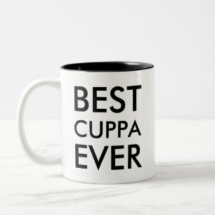 Tasse 2 Couleurs Meilleur Cuppa Cadeau aux amateurs de thé