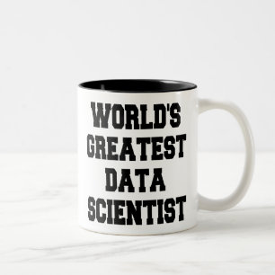 Tasse 2 Couleurs Meilleur Data Scientist du monde